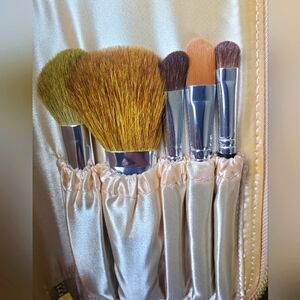 Set of BareMinerals Brushes with case